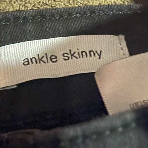 SANCTUARY Black Camouflage Skinny Ankle Jeans Size 12 - Picture 9 of 12